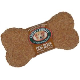 Natures Animals All Natural Dog Bone  Peanut Butter Flavor