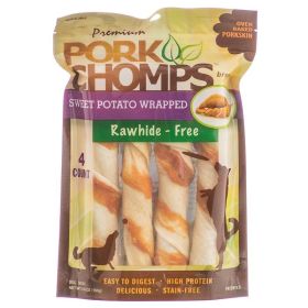 Pork Chomps Premium Pork Twistz  Sweet Potato