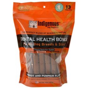 Indigenous Dental Health Bones  Carrot & Pumpkin Flavor