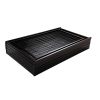 10-Panel Heavy Duty Metal Dog Kennel, Pet Playpen With Door, Outdoor Backyard Fence for Dogs Pets, 82.7"L x 55.1"W x 45.3"H, Black